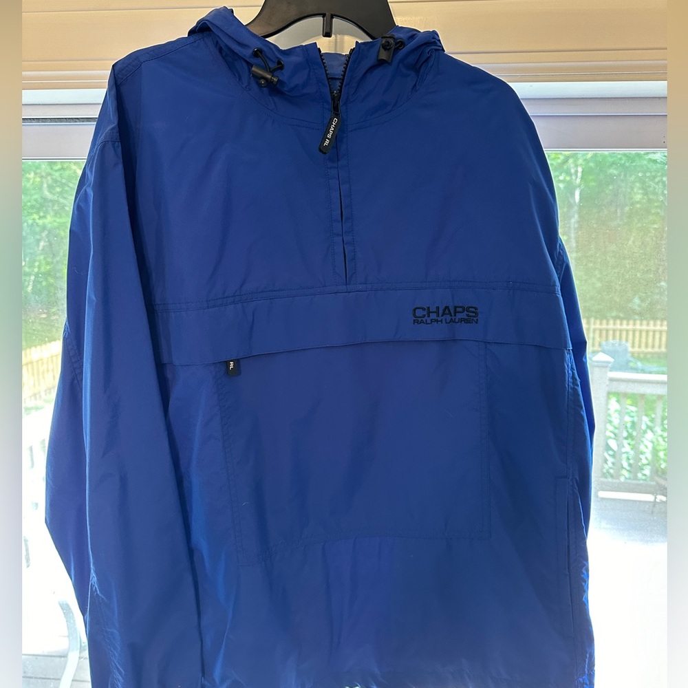 Chaps Royal Blue Pullover Jacket